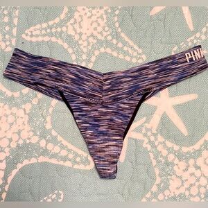 PINK Victorias Secret Y2K Yoga Extra Low Rise Thong